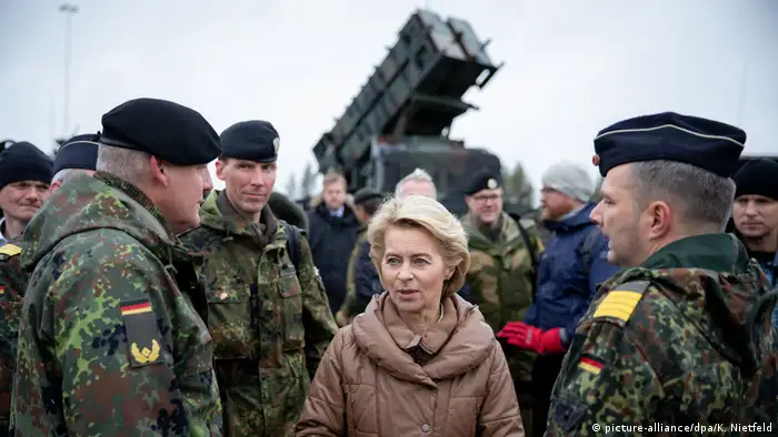  Ursula von der Leyen CDU Verteidigungsministerin Deutschland