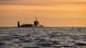 A Russian submarine seen in the distance A Russian submarine seen in the distance