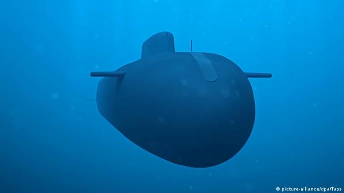 El ministerio de Defensa ruso prueba el dron submarino Poseidón.