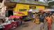 An office of the Western Union bank in an African street An office of the Western Union bank in an African street