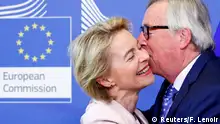 Brüssel EU | Ursula von der Leyen & Jean-Claude Juncker, EU-Kommissionspräsident