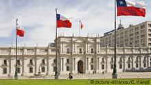Neoklassizistischer Regierungspalast La Moneda, Santiago de Chile