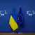  Symbolbild EU-Ukraine Fahne