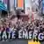 USA Demonstration & Protest für Klimanotstand in New York City