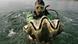 Diver with huge clam Diver with huge clam