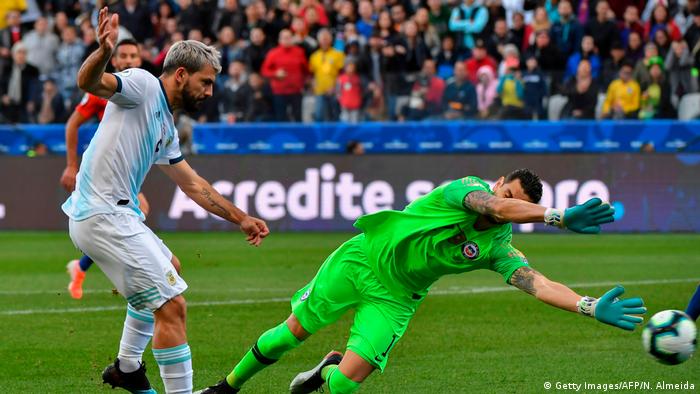 Copa America 2019, Spiel um Platz 3 | Argentinien vs. Chile (Getty Images/AFP/N. Almeida)