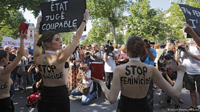 Paris Protests Violence Against Women In France | News | DW | 06.07.2019