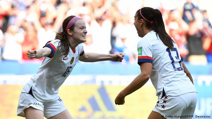 FIFA Frauenfußball WM 2019 Finale USA - Niederlande (Getty Images/AFP/P. Desmazes)