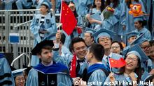 16.05.2018
(180516) -- NEW YORK, May 16, 2018 -- Graduates wave Chinese national flags during the commencement ceremony of the 264th Academic Year of Columbia University in New York, the United States, on May 16, 2018. Over 15,000 students graduate from the university this year. More than 35,000 students, guests, faculty and staff participated in the ceremony on Wednesday. ) U.S.-NEW YORK-COLUMBIA UNIVERSITY-COMMENCEMENT CEREMONY MichaelxNagle PUBLICATIONxNOTxINxCHN 