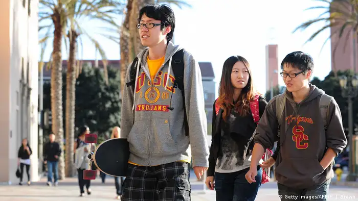 USA CHinesische Studenten in Los Angeles