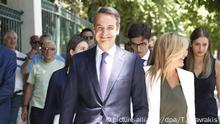 Neuer griechischer Premier Mitsotakis ernennt Kabinett