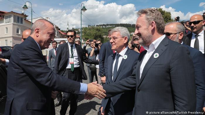 Redžet Tajip Erdogan i Bakir Izetbegović u Sarajevu, jul 2019.