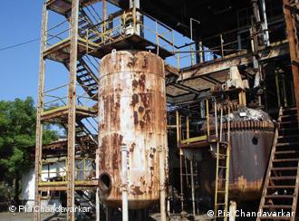 Ruinen der Chemiefabrik in Bhopal (Foto: Chandavarkar)