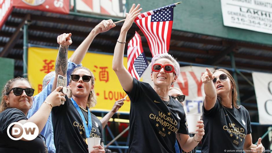 Us Women S Soccer Team Celebrates World Cup Victory In New York All Media Content Dw 10 07 2019