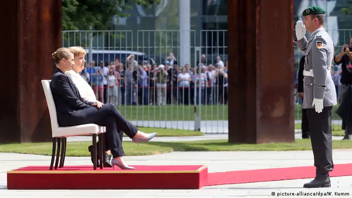 Deutschland Berlin | Angela Merkel, Bundeskanzlerin & Mette Frederiksen, Ministerpräsidentin Dänemark