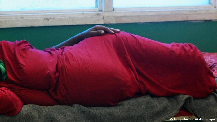 Schwangere Frau in Somalia