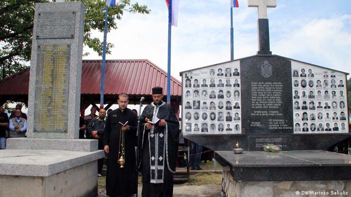 Bosnien Gedenken an serbische Opfer in Zalazje