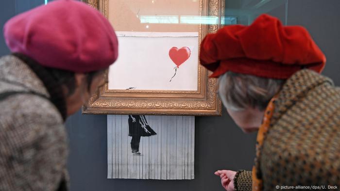 Banksy Kunstwerk Fur Fast 2 5 Millionen Euro Versteigert Kunst Dw 28 07