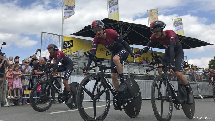 Tour de France 2019 | Team Ineos 2 Etappe Mannschaftszeitfahren in Brüssel