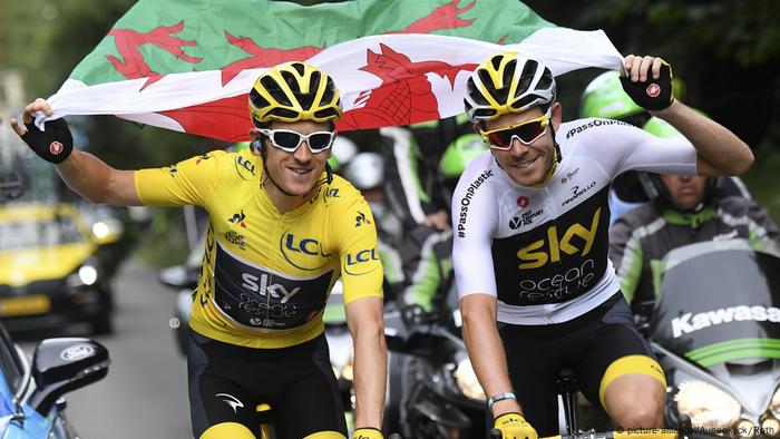 Tour de France 2018 | Geraint Thomas und Luke Rowe