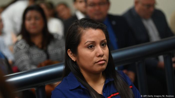 El Salvador | Evelyn Hernández | Anklage | Abtreibung | Mord (AFP/Getty Images/M. Recinos)