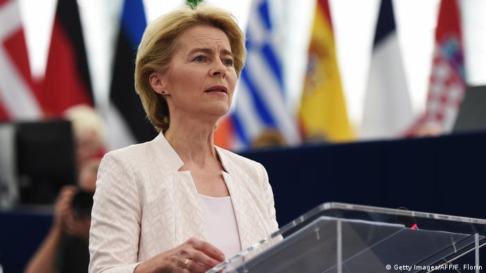 EU-Parlament: Ursula von der Leyen - Wahl zur Kommissionspräsidentin