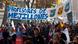 Marcha de profesores de secundaria en Santiago de Chile el 20 de junio de 2019. Marcha de profesores de secundaria en Santiago de Chile el 20 de junio de 2019.