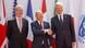 French Finance Minister Bruno Le Maire (R) welcomes German Finance Minister Olaf Scholz (C) with Governor of the Bank of France Francois Villeroy de Galhau, at the G7 meeting on July 17, 2019 French Finance Minister Bruno Le Maire (R) welcomes German Finance Minister Olaf Scholz (C) with Governor of the Bank of France Francois Villeroy de Galhau, at the G7 meeting on July 17, 2019
