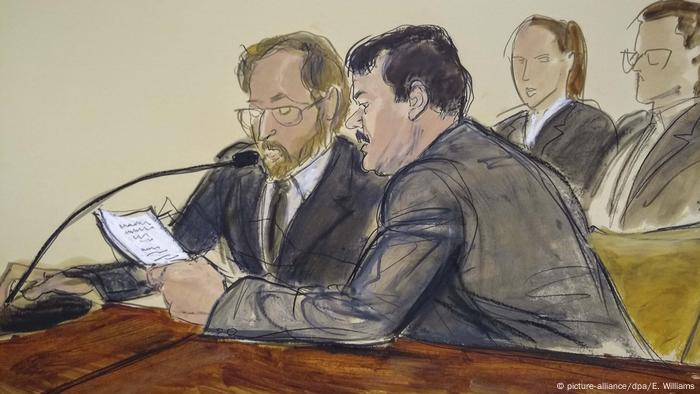 USA «El Chapo»-Prozess (picture-alliance/dpa/E. Williams)