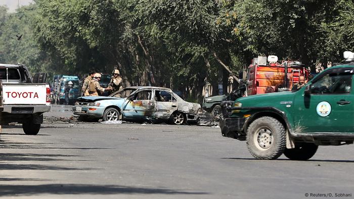 Autobombe Kabul Afghanistan (Reuters/O. Sobhani)