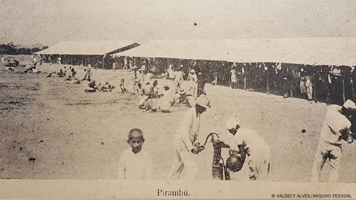 Campo de Concentração no bairro do Pirambu, em Fortaleza, serviu de entreposto para exportação de mão de obra para outros estados