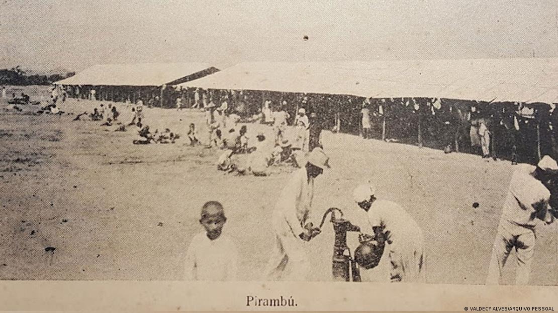 Campo de Concentração no bairro do Pirambu, em Fortaleza, serviu de entreposto para exportação de mão de obra para outros estados
