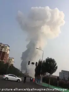 China Mehrere Opfer bei Explosion in Gasanlage in Yima