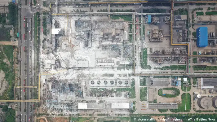 China Sanmenxia | Explosion bei Yima Vergasungsanlage