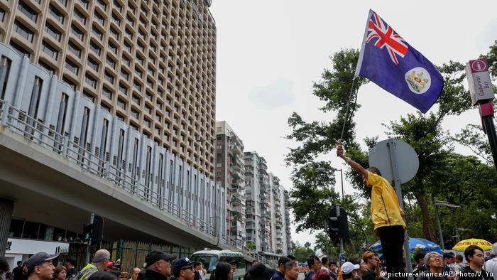 China Regierungsgegner-Demonstrationen in Hongkong