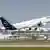 Flughafen München: Start des Lufthansa-Airbus A321-131 mit dem Luftfahrzeugkennzeichen D-AIRD