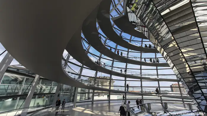 Cúpula del Reichstag.