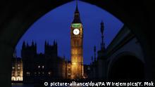 Winter weather Feb 16th 2017. General view of Big Ben and the Houses of Parliament in London. Picture date: Thursday February 16, 2017. Photo credit should read: Yui Mok/PA Wire URN:30145737 |