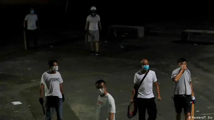 Hongkong Auschreitungen bei Protesten