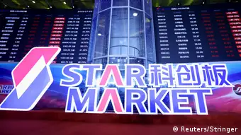 China Eröffnung des Star Market Segments an der Börse von Shanghai