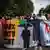 Anti-LGBT-Demonstranten im polnischen Bialystok  