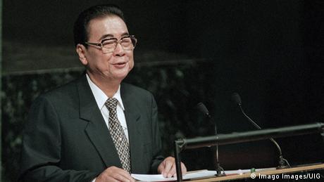 Ehem. Vorsitzenden des Nationalen Volkskongresses der Volksrepublik China Li Peng (Imago Images/UIG)