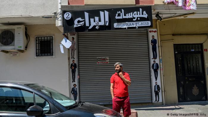 Suriyelilere ait İstanbul'daki bir dükkan 
