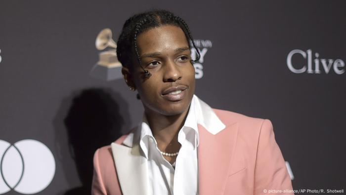 USA Beverly Hills | Pre-Grammy Gala - A$AP Rocky (Rakim Mayers) (picture-alliance/AP Photo/R. Shotwell)