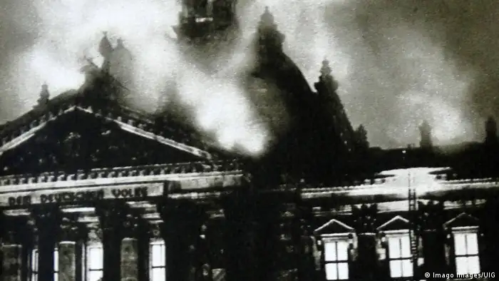 Deutschland Berlin Reichstagsbrand 1933