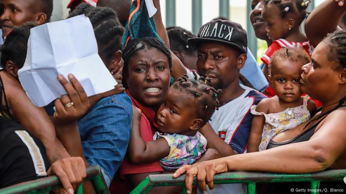 Symbolbild Mexiko Geflüchtete aus afrikanischen Ländern (Getty Images/Q. Blanco)