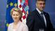 Ursula von der Leyen and Croatian PM Andrej Plenkovic Ursula von der Leyen and Croatian PM Andrej Plenkovic