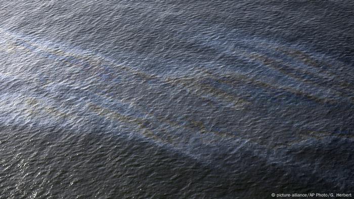 Un derrame de petróleo