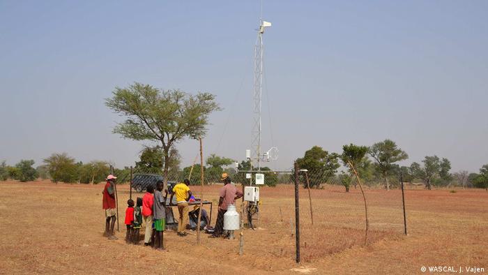 WASCAL, Aufbau einer Messstation zur Erhebung von Klimadaten in Ghana