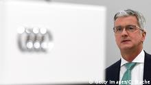 Rupert Stadler, CEO of German car maker Audi, waits prior to the Audi AG general meeting in Ingolstadt, southern Germany, on May 9, 2018. (Photo by CHRISTOF STACHE / AFP) (Photo credit should read CHRISTOF STACHE/AFP/Getty Images)